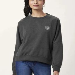 People by Pantaloons Grey Printed Sweatshirt-picture-8