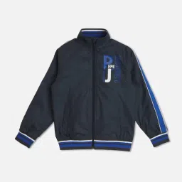 Pepe Jeans Kids Navy Solid Jacket-picture-32