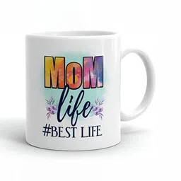 Mr UVD White & Black Typography Printed Ceramic Glossy Mug 350 ml-picture-34