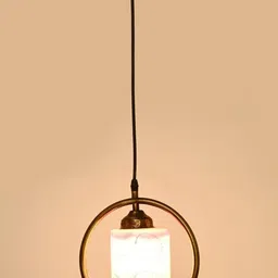 SOMIL Printed Glass Cylinder Ceiling Lamps image 2