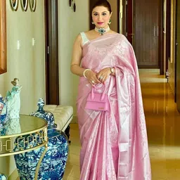 Rangtulika Ethnics Woven Design Zari Silk Cotton Saree-picture-32