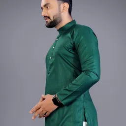 Attigo Men Regular Kurta with Pyjamas image 2