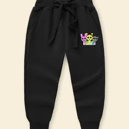 INCLUD Girls Printed Mid-Rise Joggers-picture-39