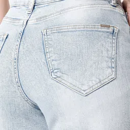 Kraus Jeans Women Wide Leg High-Rise Light Fade Jeans image 4