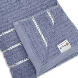 Bianca Mint-Tea Stonegrey Cotton 480 GSM Bath Towel image 4