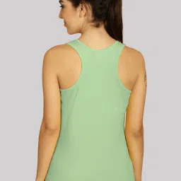 Friskers Grey & Green Cotton Sports Tank Top - Pack Of 2 image 4