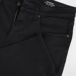U.S. Polo Assn. Denim Co. Black Slim Tapered Fit Jeans image 4