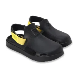 Puma Kids Shibui Black Back Strap Clogs image 4