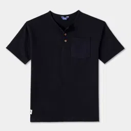 R&B Boys Navy Blue Cotton T-Shirt-picture-23