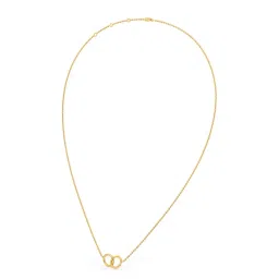 Candere by Kalyan Jewellers 18K Yellow Gold Pendant With Chain for Women image 4
