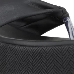 Inc.5 Women's Black Thong Wedges image 4