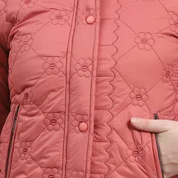 Monte Carlo Coral Embroidered Jacket image 4