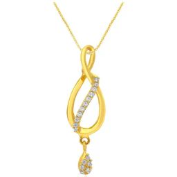 Malabar Gold and Diamonds 22k Gold Pendant without Chain for Women-picture-13
