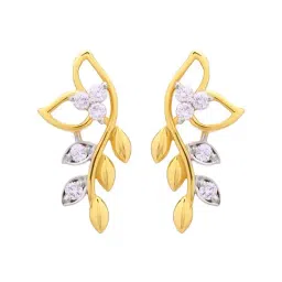 Waman Hari Pethe Jewellers 18k Gold & Diamond Earrings for Women-picture-29