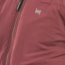 Lawman Pg3 Wine & Grey Regular Fit Reversible Jacket image 4