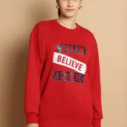 Vimal Jonney Maroon & Rust Printed Sweatshirt - Pack Of 2 image 4