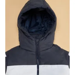 YU by Pantaloons Kids Multicolor Color Block Full Sleeves Jacket image 4