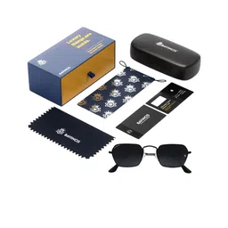 BAVINCIS Unisex Square Sunglasses with UV Protected Lens-picture-14