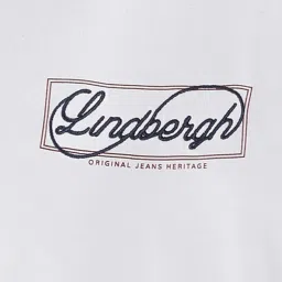 Lindbergh White Regular Fit T-Shirt image 4