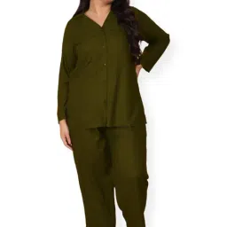 LASTINCH Olive Shirt With Pyjamas-picture-48