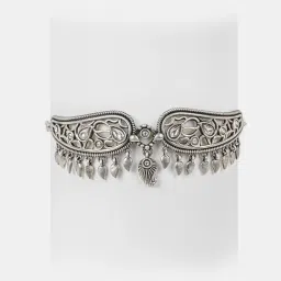 Shaya 925 Oxidized Silver Dhoom Dhaam Bracelet image 4