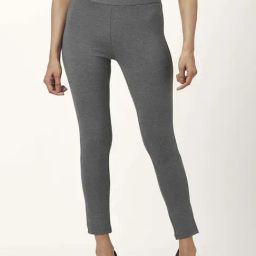 Annabelle by Pantaloons Grey Chequered Tights-picture-43