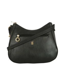 Baggit Black Solid Small Sling Handbag-picture-15