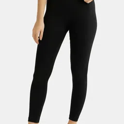 Jockey Super Combed Cotton Rich Thermal Leggings With StayWarm Technology -2520 image 4