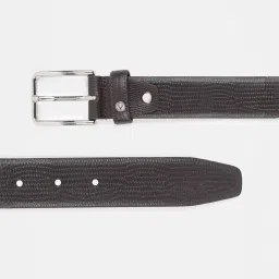 Allen Solly Brown Leather Waist Belt for Men image 4