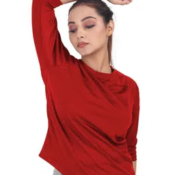 MYO2 Women Raw Edge Slim Fit T-shirt image 3