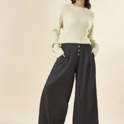 Akkriti by Pantaloons Beige Regular Fit Sweater image 5