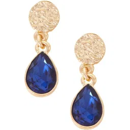 Accessorize London Stud Teardrop Dangler Earrings image 4