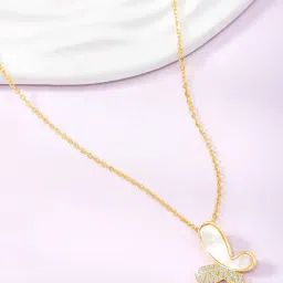 Peora Golden NA Pendants for Women-image-57