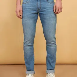 Wrangler Vegas Light Blue Skinny Fit Low Rise Jeans-image-75