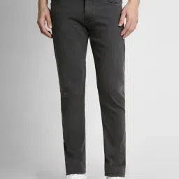 Peter England Grey Skinny Fit Jeans-picture-46
