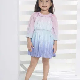 Peppermint Kids Multicolor Knitted Regular Fit 1 Dress-picture-30