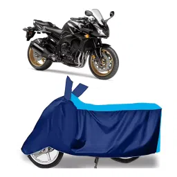 Auto Pearl Two Wheeler Cover for Yamaha FZ1 - Cyan, Blue-picture-25