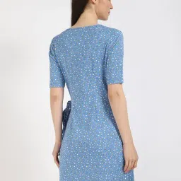 Tommy Hilfiger Womens Blue Regular Fit Dress image 2