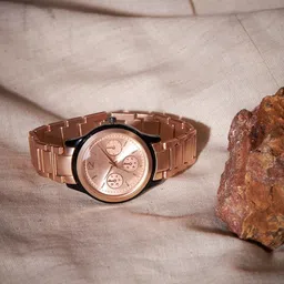 SZN Women Dial & Straps Analogue Watch Lovely copperSZN33736231 image 4