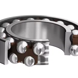 KOYO Double Row Self Aligning Ball Bearing, Inner Dia 50 mm, Outer Dia 90 mm, Width 23 mm, 2210K image 3