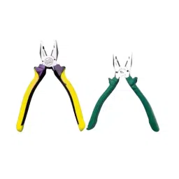 Sky Blue SBE384 203.2 mm (8 Inch) Steel Lineman Plier (Pack of 2) image 1