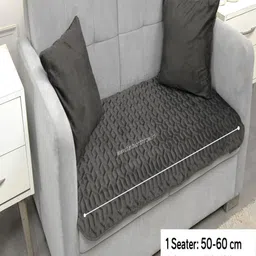 Fashion Throw Grey Striped Velvet Sofa Cover-picture-28