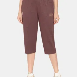 Rosaline by Zivame Purple Capris-picture-20