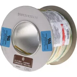 RS PRO 2567024 1 mm² Multi Core Hook Up Wire Green & Yellow (100 m) image 2