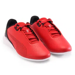PUMA Ferrari Drift Cat Decima Jr Casual Shoes - Rosso Corsa White Black image 2