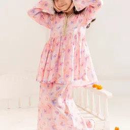 BIBBITY BOBBITY Floral Print Georgette Maxi Dress image 3