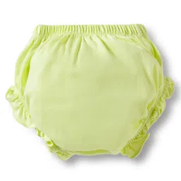 BUMZEE Cotton Bloomer with Animal Print Pack of 3 -Yellow Peach & Lavender image 3