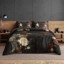 Spaces Cotton Brown Floral 210 TC Double Size Bedsheet-picture-20