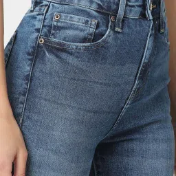 SPYKAR Blue Solid Jeans image 4