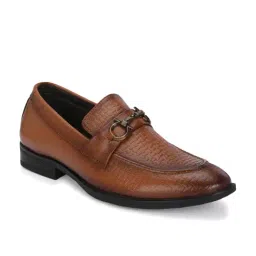 Guava Men's Tan Formal Loafers image 2